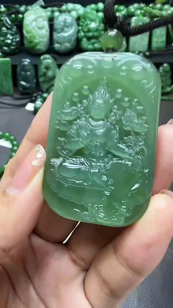【闪购商品】和田玉（碧玉）吊坠未镶嵌吊坠