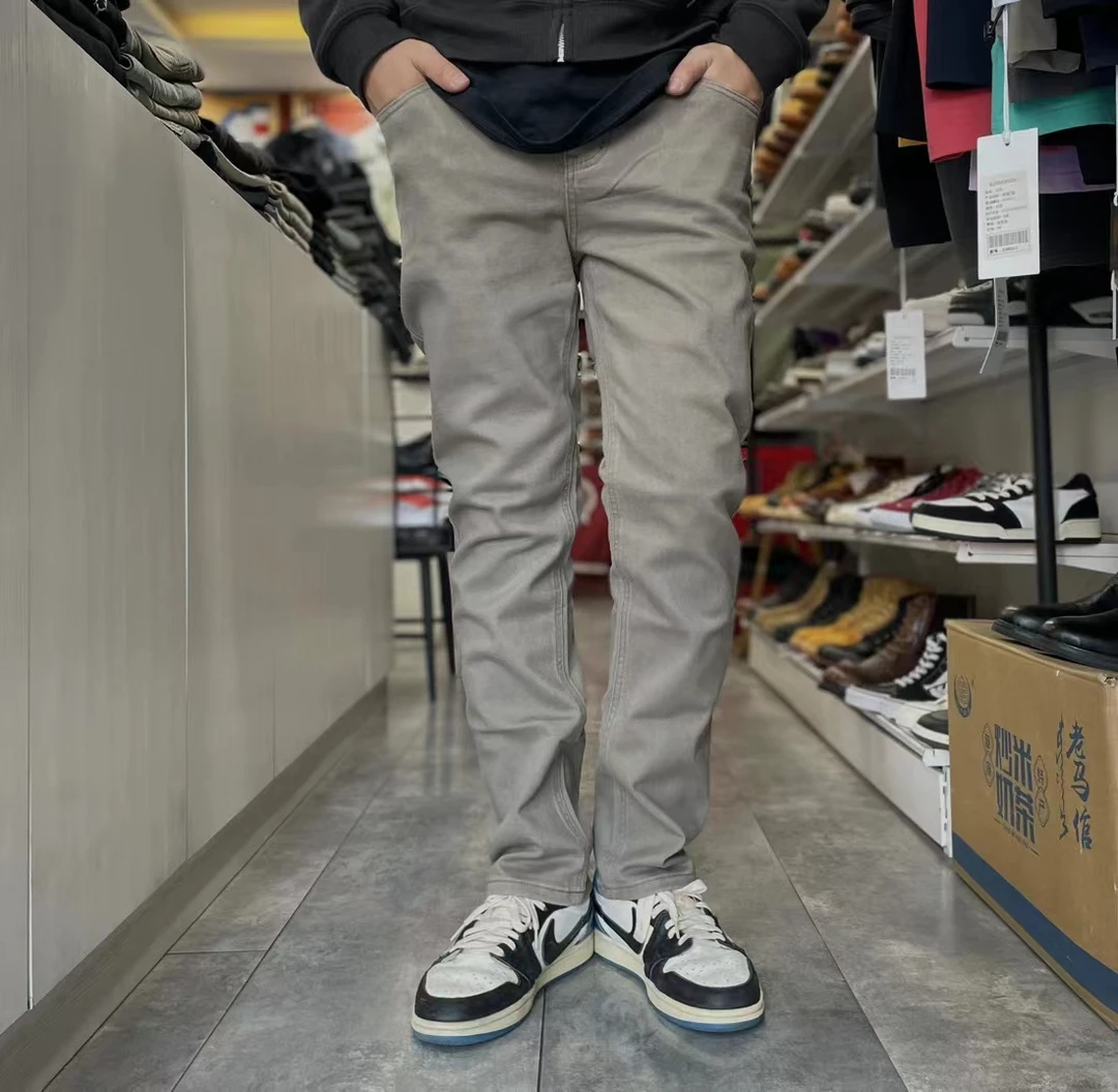 GUR2431新款牛仔裤百搭时尚直筒弹力男款潮流秋冬