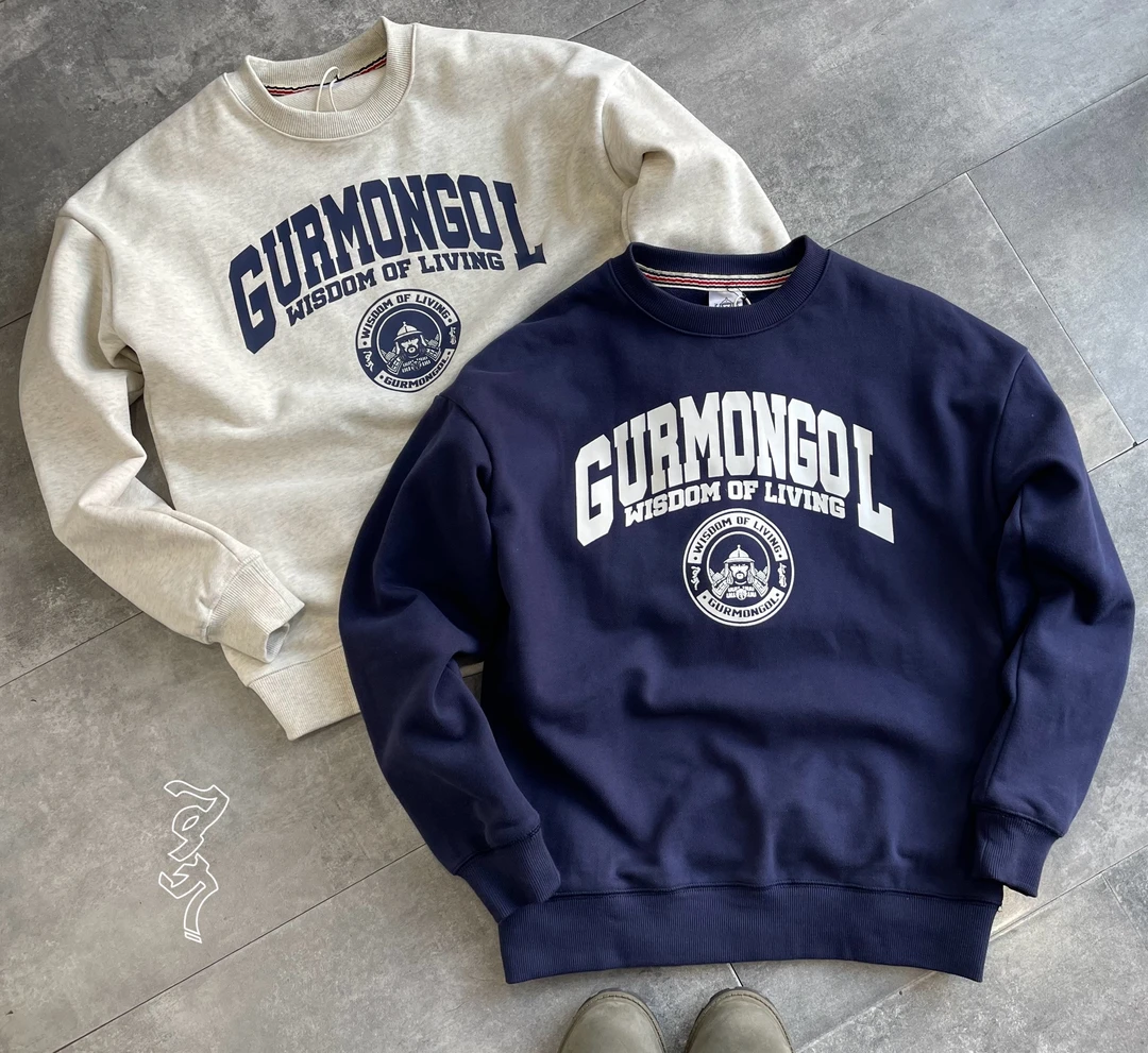 GUR MONGOL特价卫衣百搭圆领