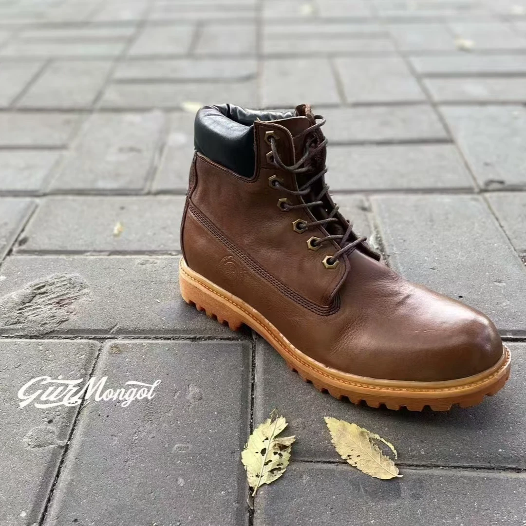 NONAME新款马丁靴舒适又时尚休闲马丁靴复古大黄靴