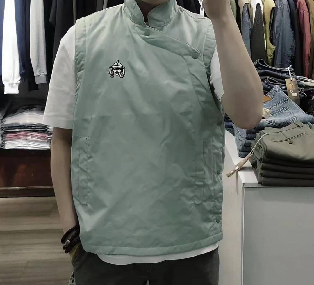 GURMONGOL加棉秋季蒙古元素马甲秋季上新