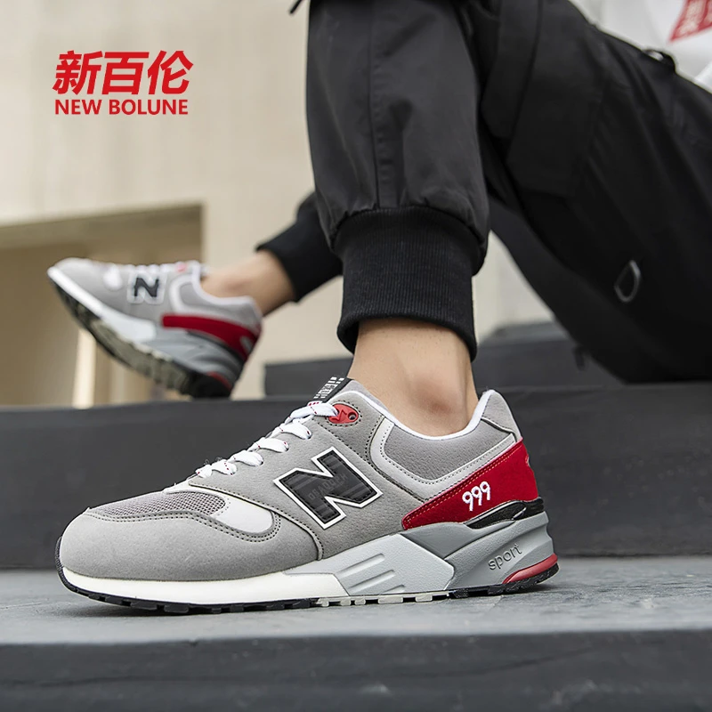 新百伦保暖休闲鞋子加绒鞋运动鞋冬季女爆款旅游鞋男款厚底鞋秋冬