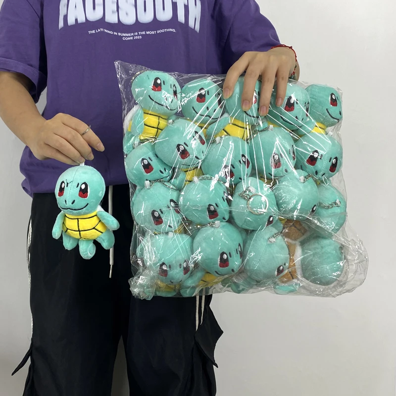 精品毛绒玩偶抓娃娃机公仔4寸毛绒玩具挂件活动礼品13cm站龟