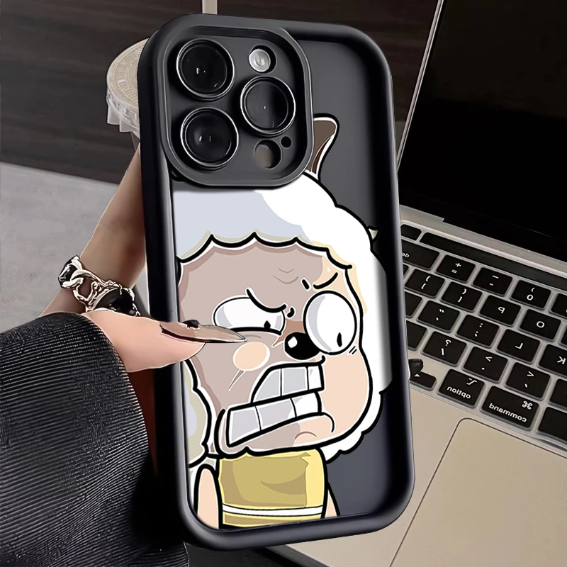 生气懒洋洋iphone15苹果壳14promax新款13pro防摔12高级11/XRX/X