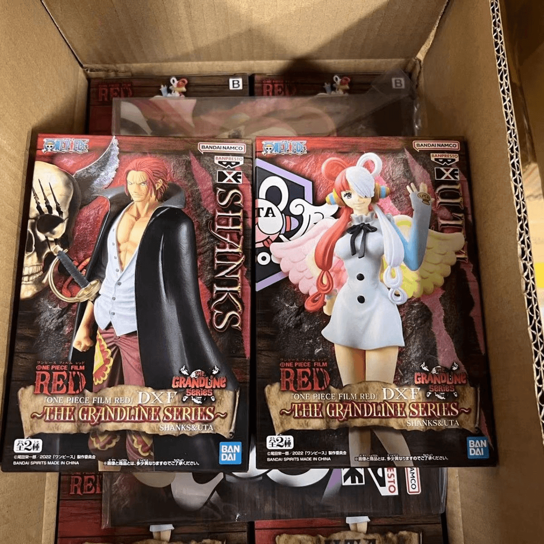 日版金猫眼镜厂 景品 DXF 海贼王 RED 剧场版 歌姬 乌塔 红发