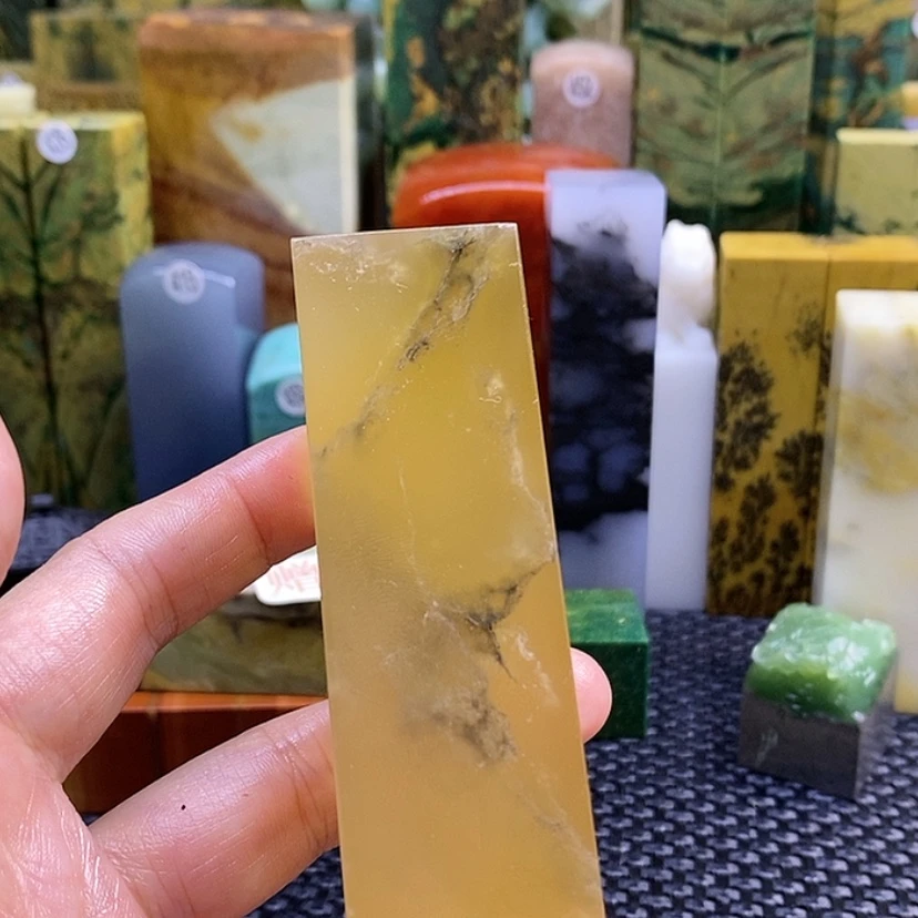 【闪购商品】四川石d****乐青田石印章石