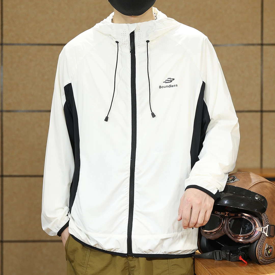 轻薄冰丝防晒衣男2026新款大码高端冰感男士夏季钓鱼衣服男款外套