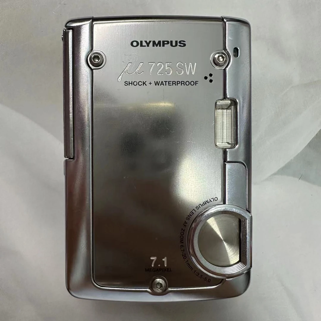 9新 Olympus/奥林巴斯 μ725SW胶片感银面包复古氛围冷调自备XD卡