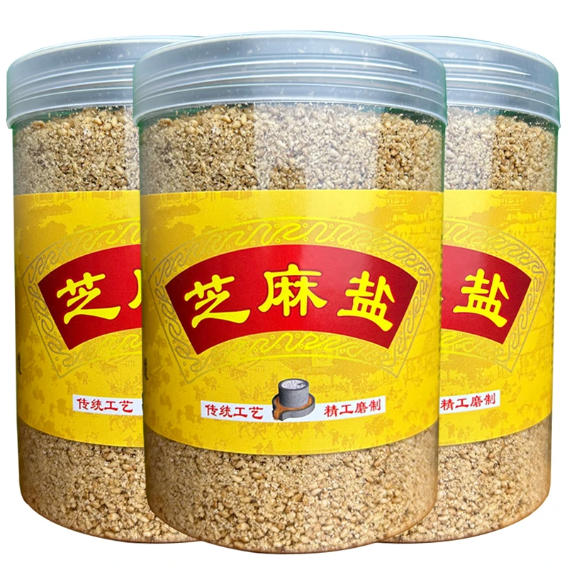 【热卖】芝麻盐正宗沂蒙山临沂特产手工石磨碾熟调味料火锅烧烤百搭