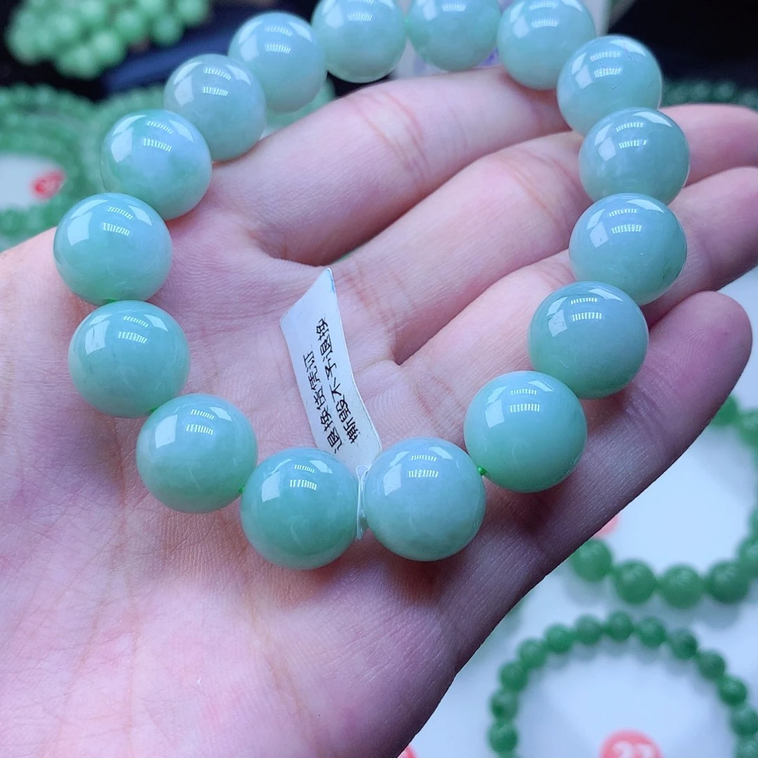 翡翠毛衣链未镶嵌
