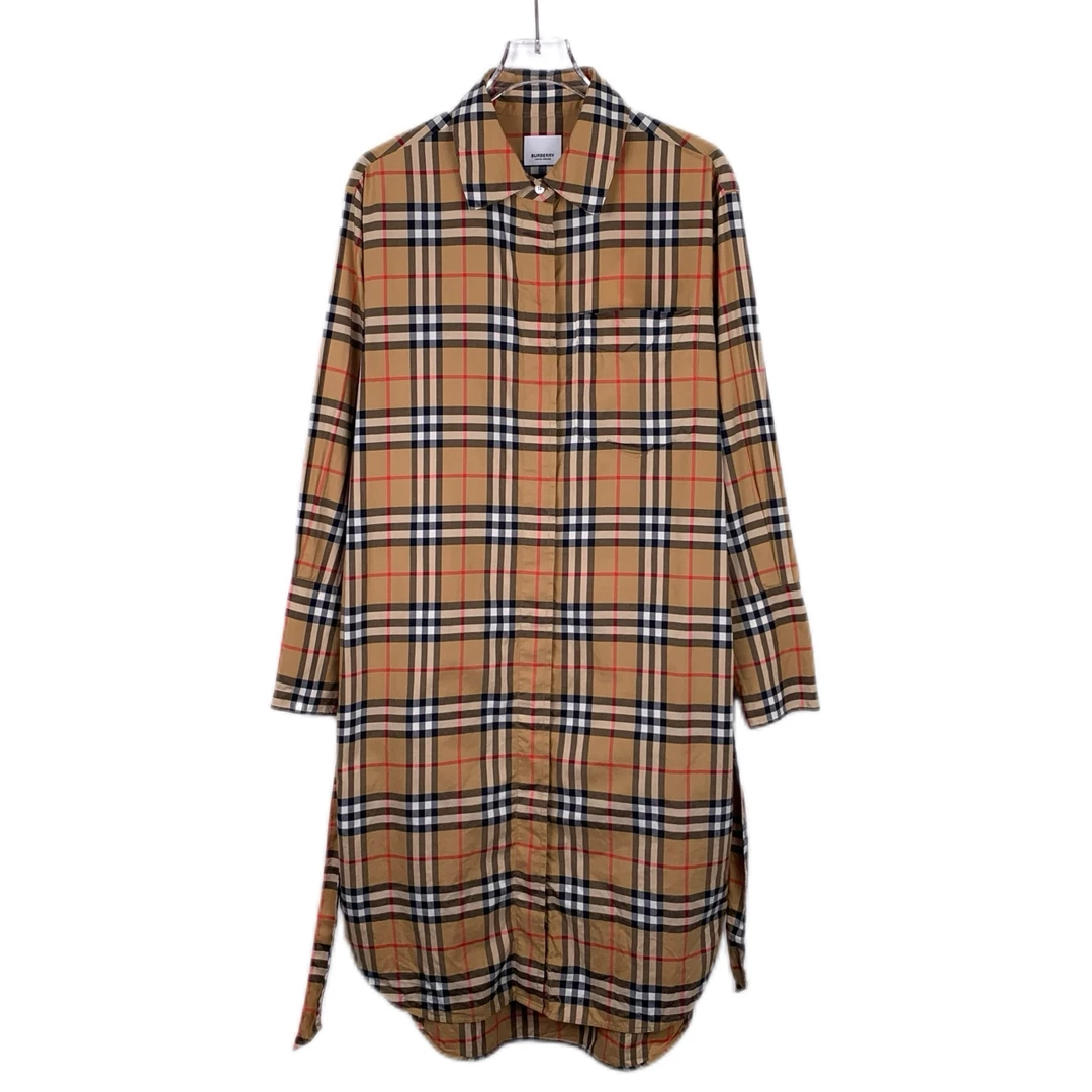 99新  014873 Burberry bbr 博柏利 经典格纹连衣裙   XS码