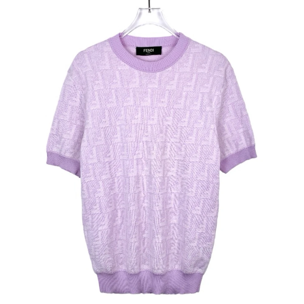 99新  012881 Fendi 芬迪 23新款 logo老花满印短袖 46码