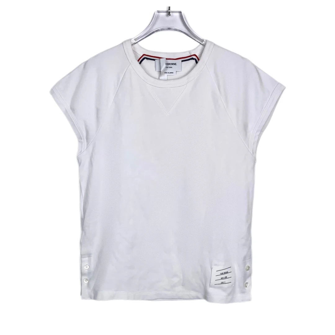 99新  008104 Thom Browne/tb 圆领插肩T恤 0码