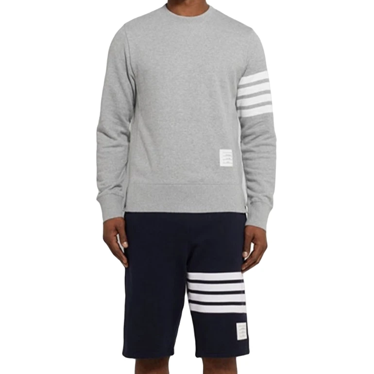 99新 007337 Thom Browne/tb 经典四杠圆领长袖卫衣 2码