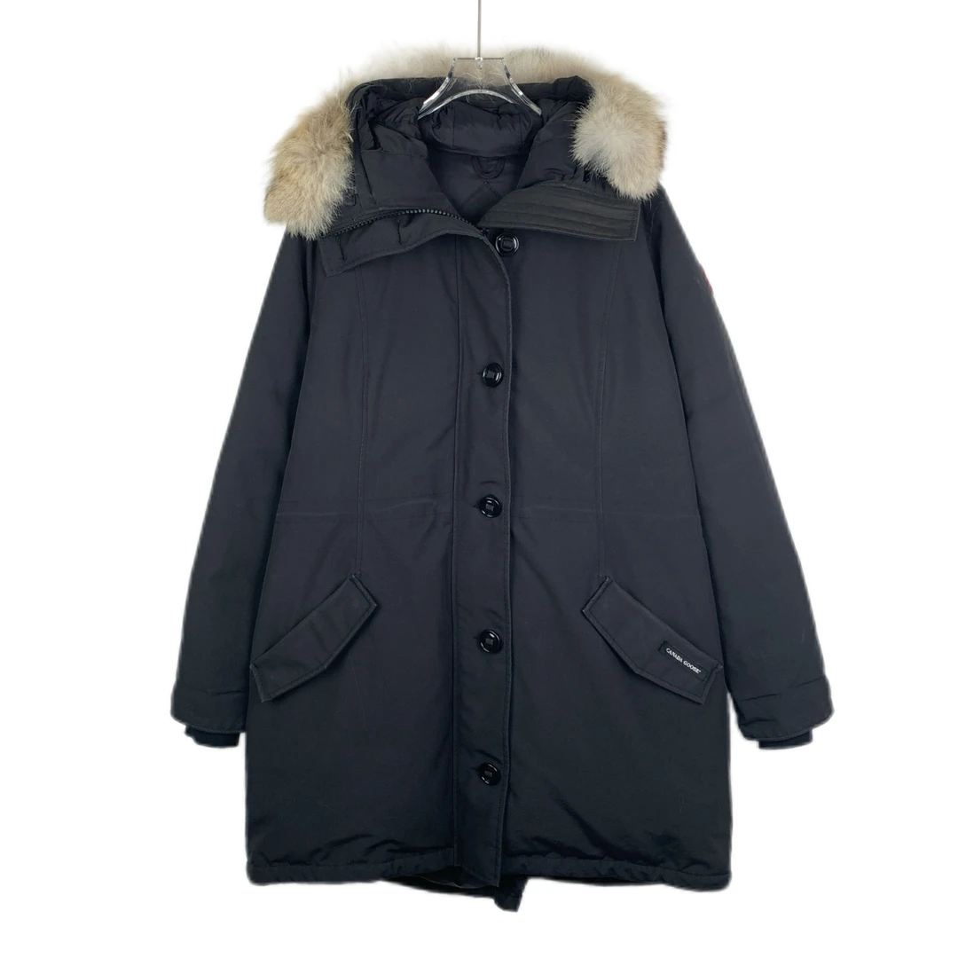 95新  013065 Canada Goose 加拿大鹅 红标连帽羽绒服  2XL码