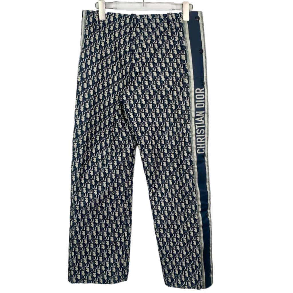 99新  009129 Dior/迪奥  老花满印排扣休闲长裤 XS码