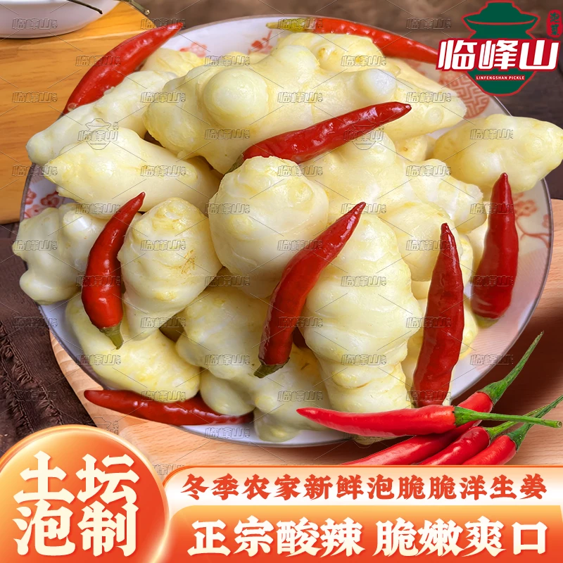 酸辣泡洋姜洋生姜正宗老坛泡菜泡拐姜农家自制下饭菜酸脆即食腌制