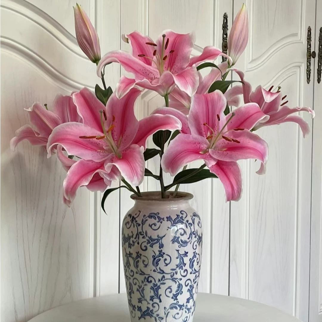 【红色】香水百合云南基地鲜花顺丰冷链或京东空运包邮