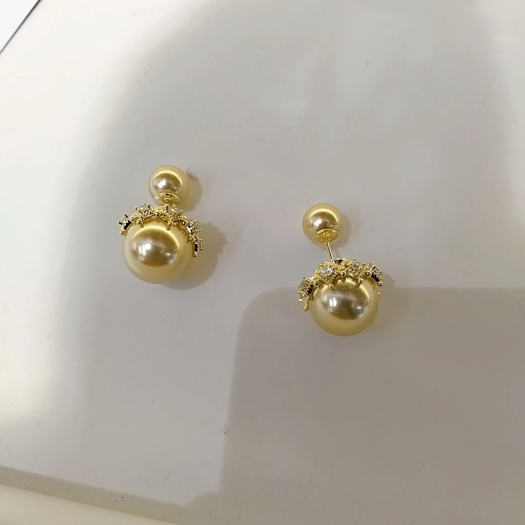 铜合金耳饰 67区 6743 轻奢新款时尚手工气质套装饰品
