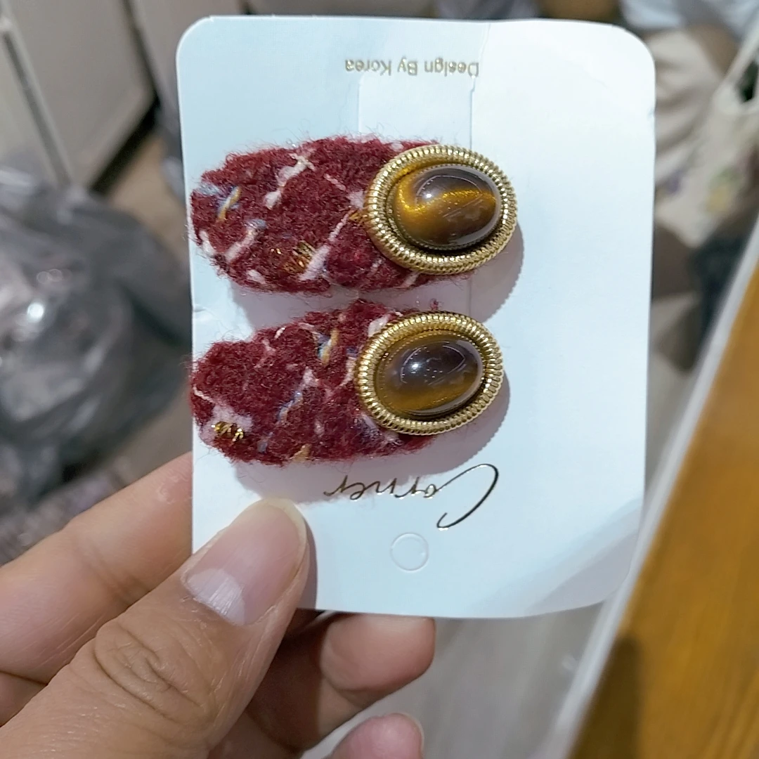 三区 248 轻奢新款时尚手工简约套装发饰品