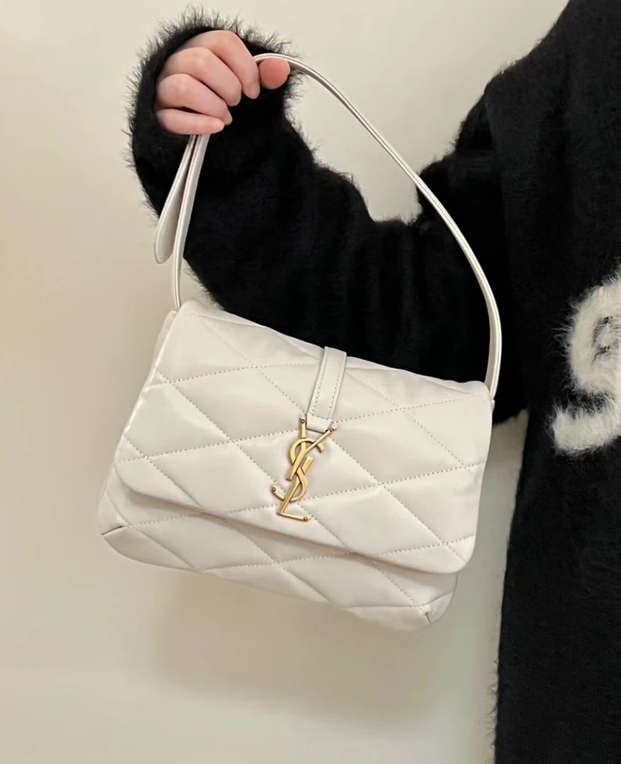 99新 YSL/圣罗兰 ysl le57腋下白金包/公价20800/优品