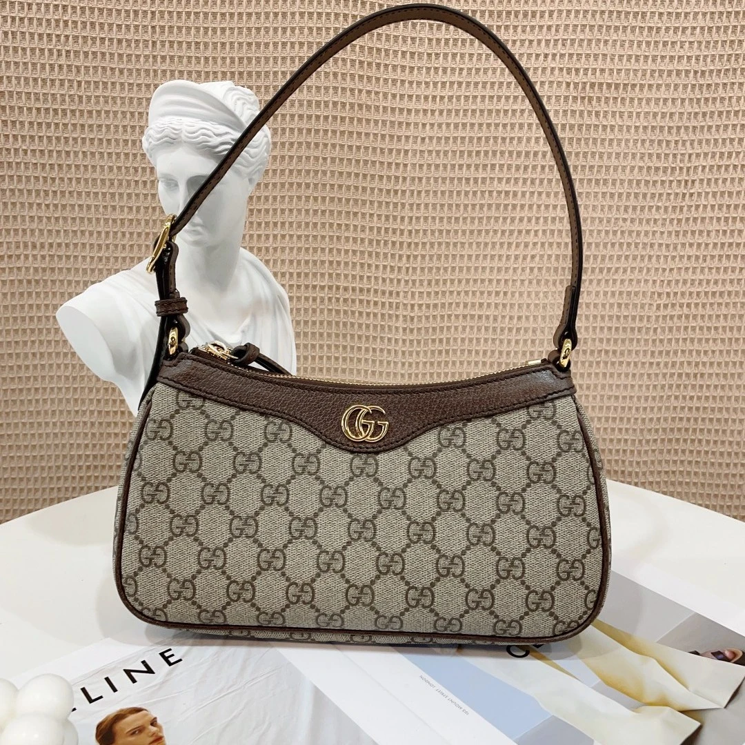 全新未使用 GUCCI/古驰 Gucci古驰 op hobo 老花腋下/公价无/优品