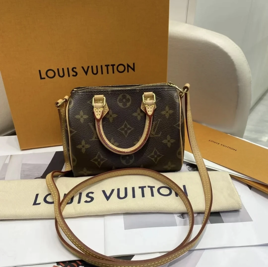 95新 LouisVuitton/路易威登 speedy nano老款包/优品