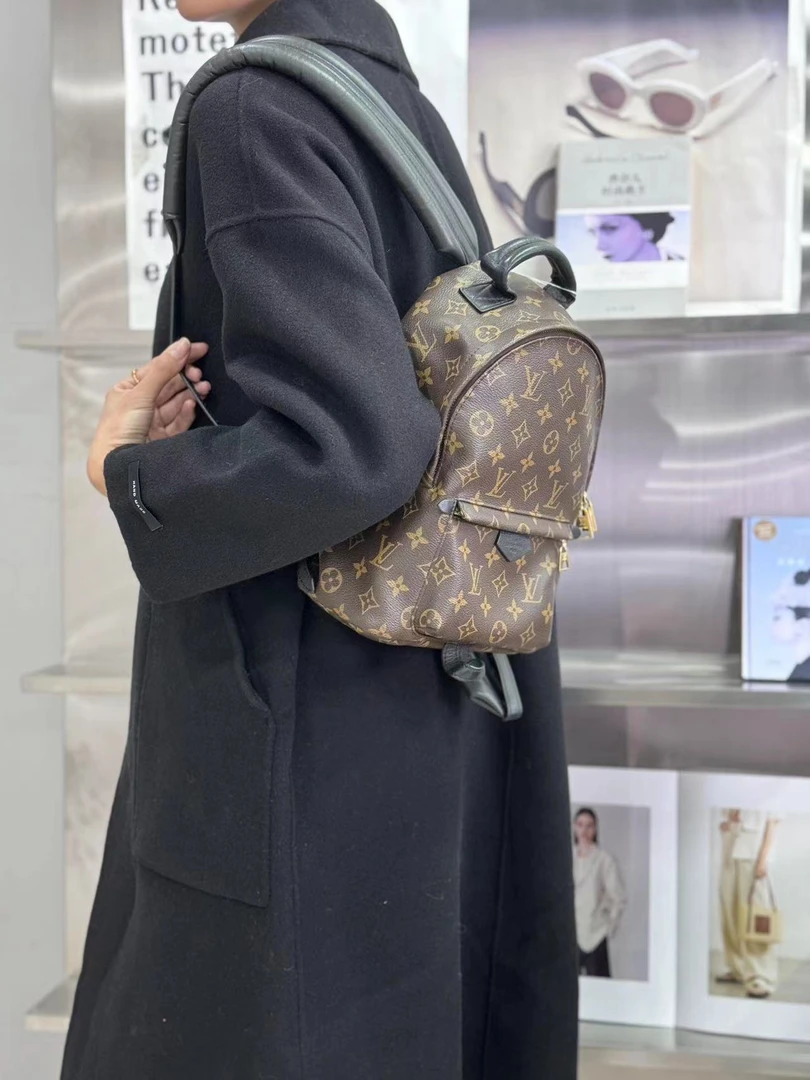 95新 LouisVuitton/路易威登 lv 双肩包书包小号 /公价17800/优品