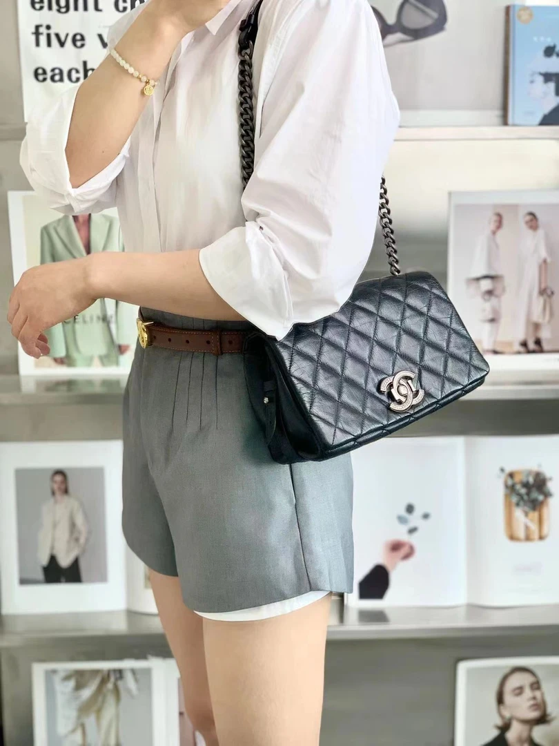 99新 Chanel/香奈儿 香奈儿31康鹏黑色包/无公价/优品
