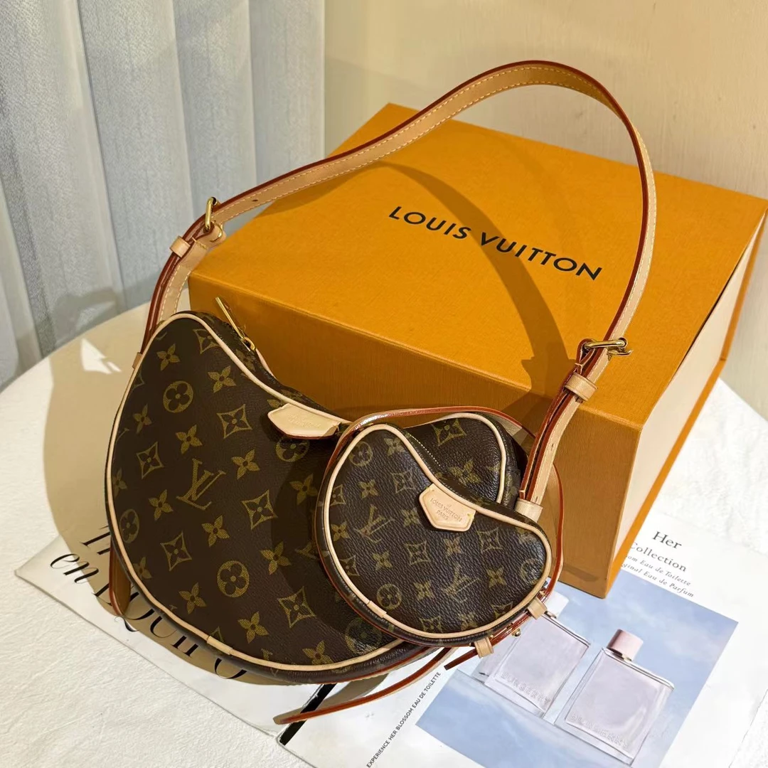 99新 LouisVuitton/路易威登 lv豌豆二合一包/优品