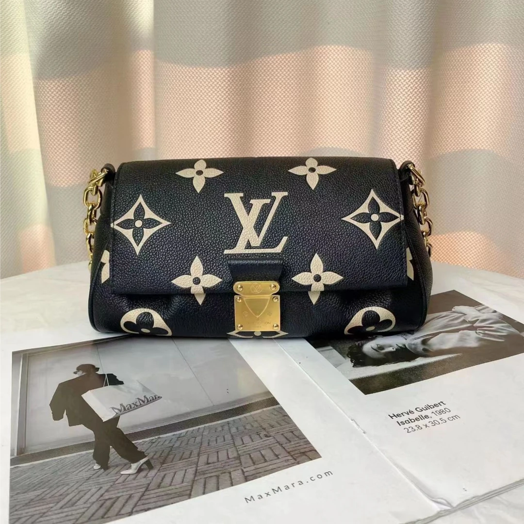 全新未使用 LouisVuitton/路易威登 favorite挚爱新款黑包/优选