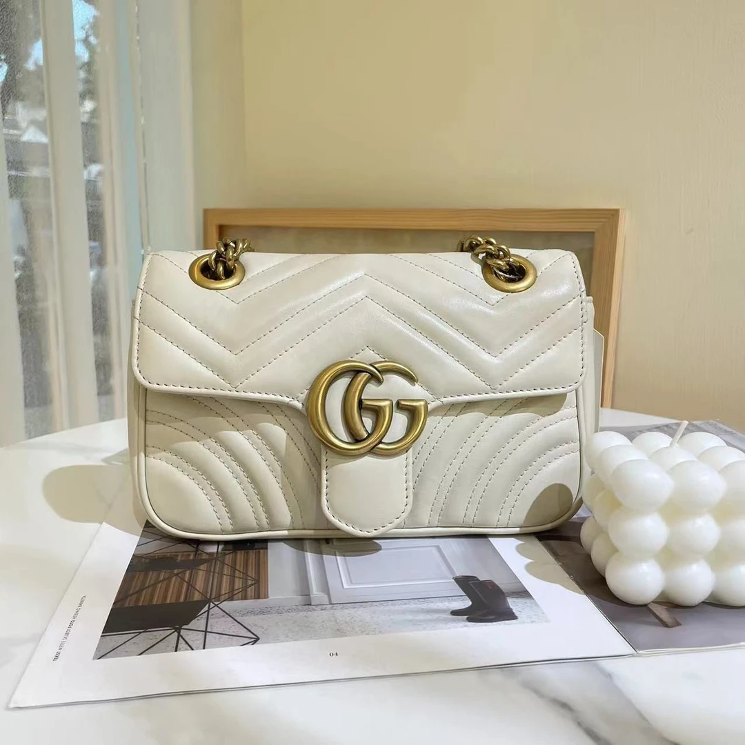 99新 GUCCI/古驰 gucci marmont22白金包/公价19000/优品