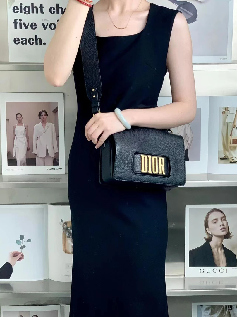 99新 DIOR/迪奥 dior jadior翻盖包黑金/优品