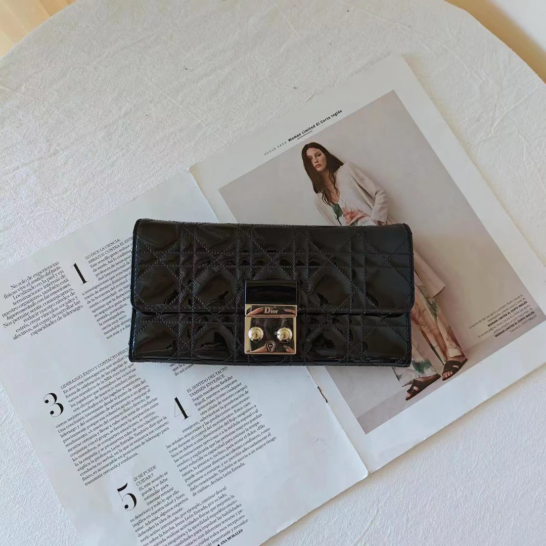 99新 DIOR/迪奥 dior钱包 漆皮/公价无/优品