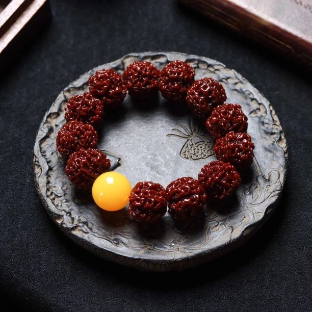 六瓣20mm机刷玉化大金刚-Mi（二代配饰，无裂不金刚介意慎拍）