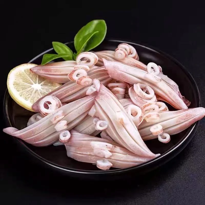 连云港发货 速冻牛角花鱿鱼耳花 营养干净 美味食用  200g/包