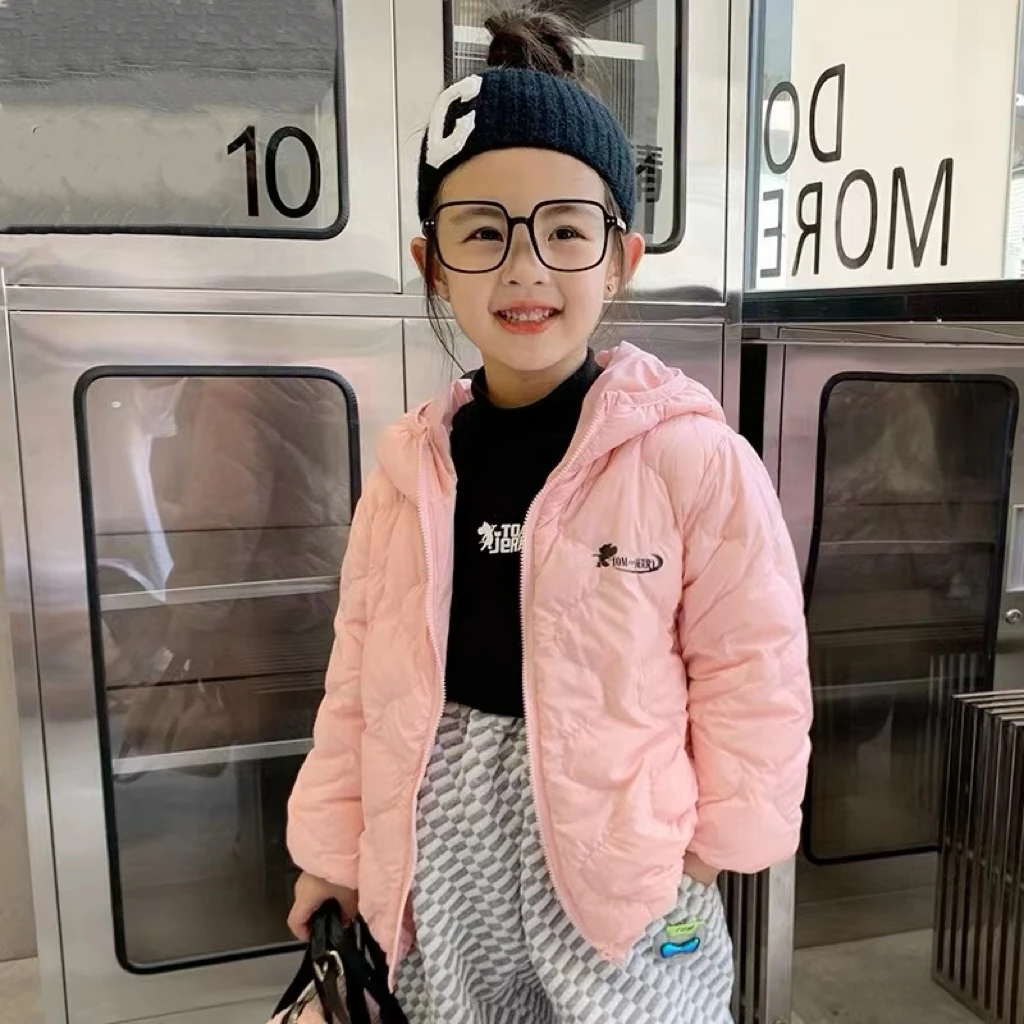 童装男童女童冬装轻薄款羽绒服W1342