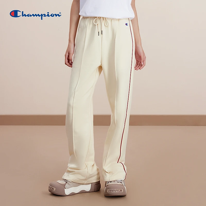 【冠军高端系列】长裤直筒ATHFLOW休闲运动风抽绳撞色经典流光风