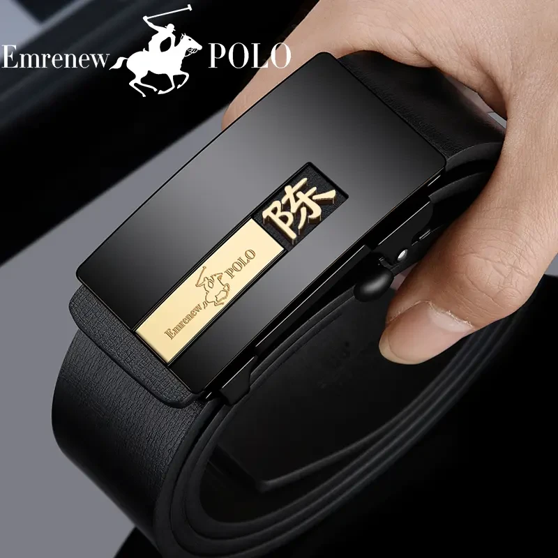 《百家姓皮带》成功男士必备裤带 无牙自动扣皮带 时尚百搭裤腰带