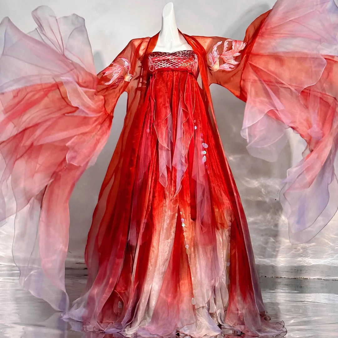 汉服古风诃子裙唐制春夏 直播链接  下单备注编号 盲拍不发货