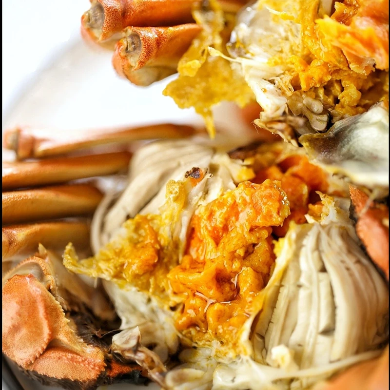 【活蟹现发】江苏精品螃蟹 全母1.8-1.5两8只送2只顺丰包邮不捆扎