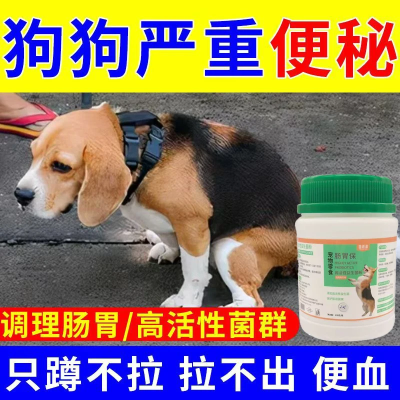 狗狗便秘益生菌调理肠胃促进排便成犬幼犬比格萨摩耶哈士奇秋田犬