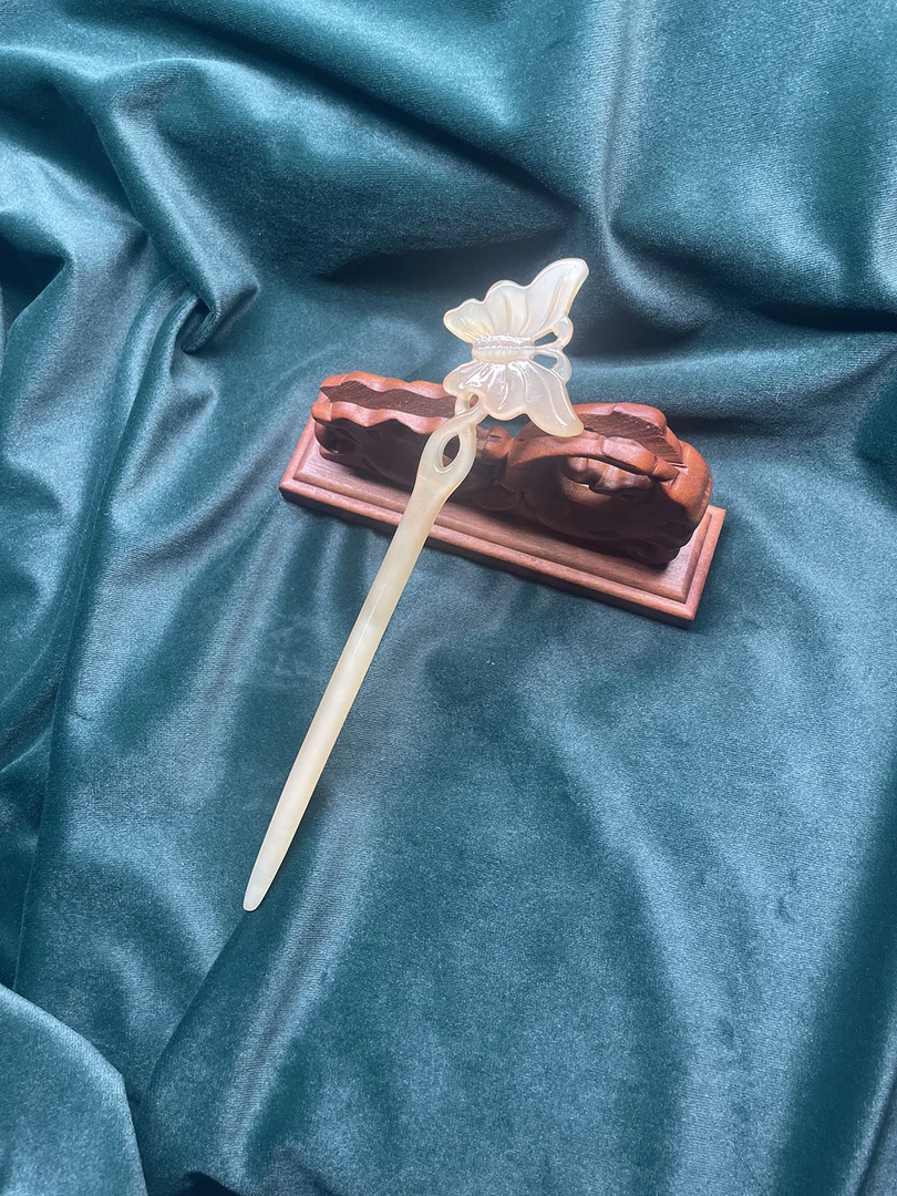 榕城羊角蝴蝶款精雕款国风