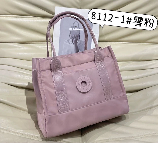 秋季新款爱乐之城水洗牛津布手提托特单肩斜挎女包