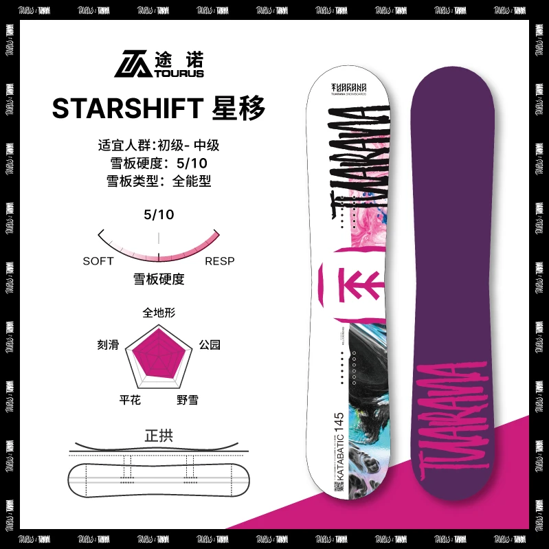 【顺丰包邮】雪板单板滑新手初学进阶全能地域自由通用刻滑途诺新款