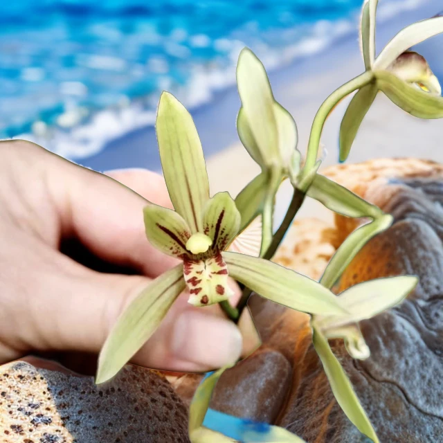 四季兰花开花【小桃红】浓香室内绿植盆栽花卉