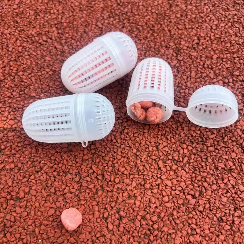 饵料球蚯蚓盒黄鳝地龙笼蚯蚓鱼笼虾笼装饵料工具饵料盒新款诱饵球