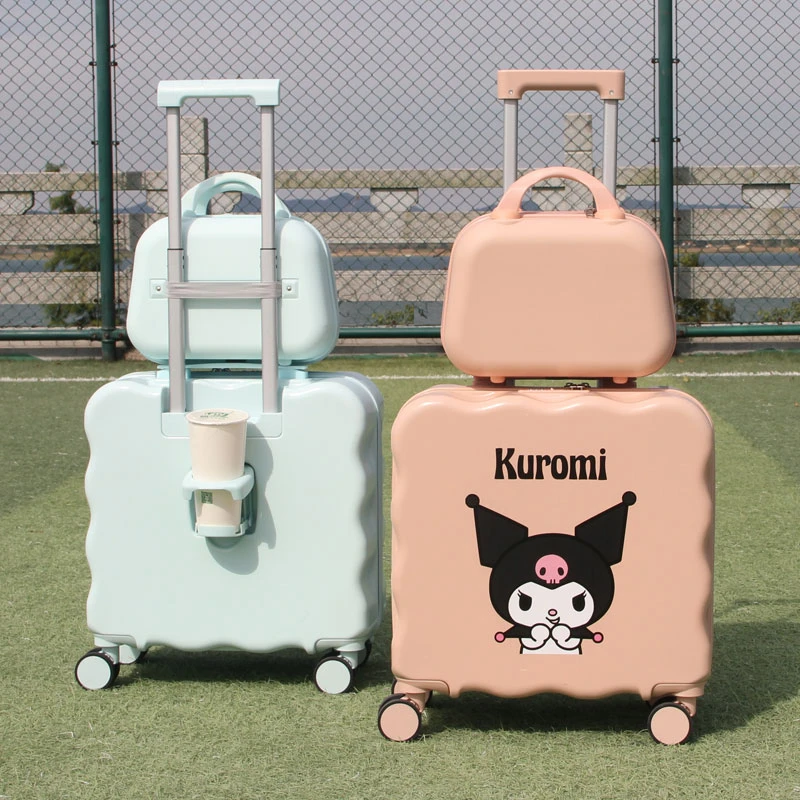 儿童行李箱女18寸小型轻便小孩登机拉杆箱可坐密码箱旅行箱男童20