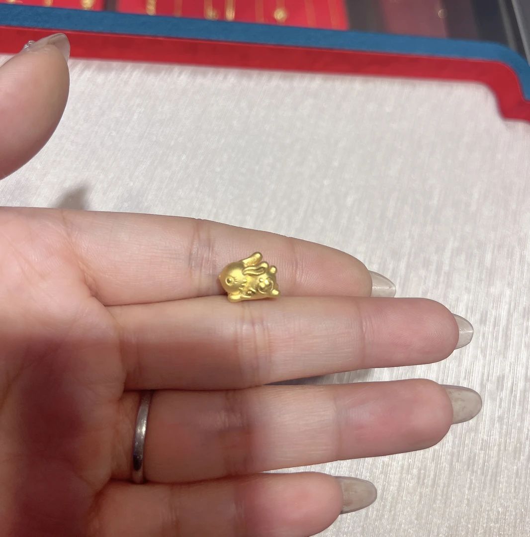 足金999生肖手编吊坠