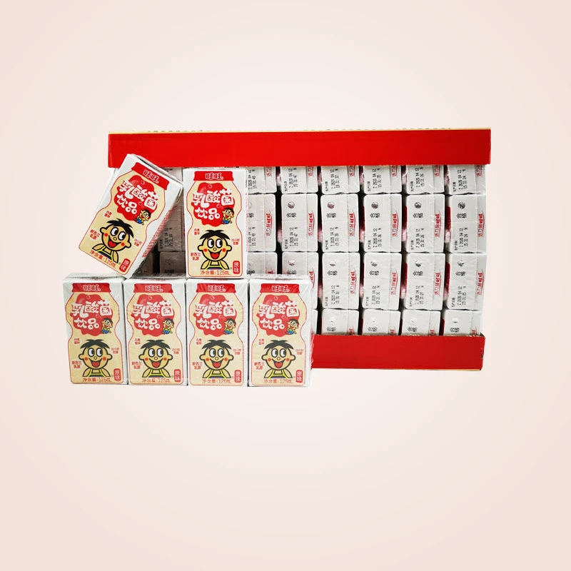 乳酸菌125ml 250毫升原味饮料帮助肠道消化儿童早餐牛奶饮品